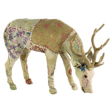 Load image into Gallery viewer, Bavarian Forest Stag Grazing 19"- Lrg - Beige Sari