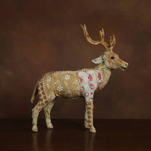 Load image into Gallery viewer, Bavarian Forest Stag Standing 19"- Lrg - Beige Sari