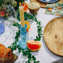 Load image into Gallery viewer, Boho Glass Stalk Candle Holders