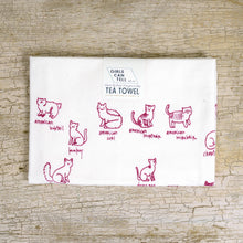 Load image into Gallery viewer, Cats Tea Towel