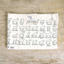 Load image into Gallery viewer, Dogs Tea Towel