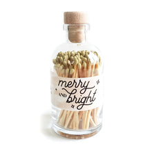 Load image into Gallery viewer, Merry & Bright Vintage Apothecary Matches