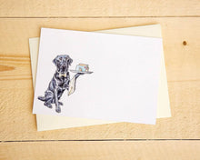 Load image into Gallery viewer, Labrador Notecards Set - Dogs Notecards Set