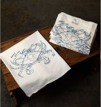 Load image into Gallery viewer, Maryland Blue Crab Tea Towel