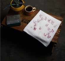 Load image into Gallery viewer, Cats Tea Towel