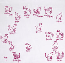 Load image into Gallery viewer, Cats Tea Towel