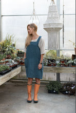 Load image into Gallery viewer, Linen Pinafore Cross-back Apron