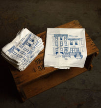 Load image into Gallery viewer, Rowhouses Tea Towel