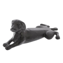 Load image into Gallery viewer, Lab Door Wedge, Cast Iron - Antique Brown

