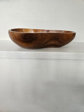 Load image into Gallery viewer, Vintage Pear-Shaped Wooden Dish
