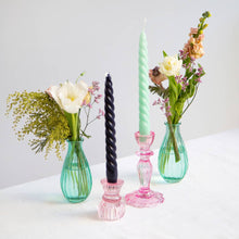 Load image into Gallery viewer, Boho Small Glass Two-Way Glass Candle Holder
