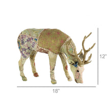 Load image into Gallery viewer, Bavarian Forest Stag  Grazing 19&quot;- Lrg - Beige Sari

