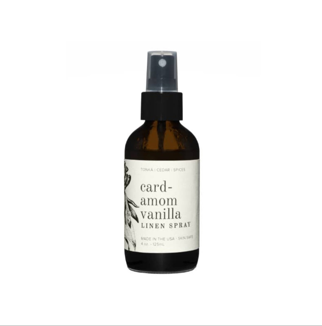 Cardamom Vanilla Linen Spray