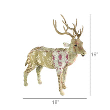 Load image into Gallery viewer, Bavarian Forest Stag Standing 19&quot;- Lrg - Beige Sari
