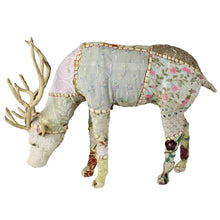 Load image into Gallery viewer, Bavarian Forest Stag  Grazing 19&quot;- Lrg - Beige Sari

