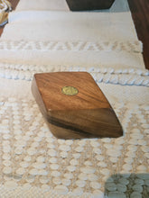 Load image into Gallery viewer, Vintage Monkey Pod Wood Diamond Dish
