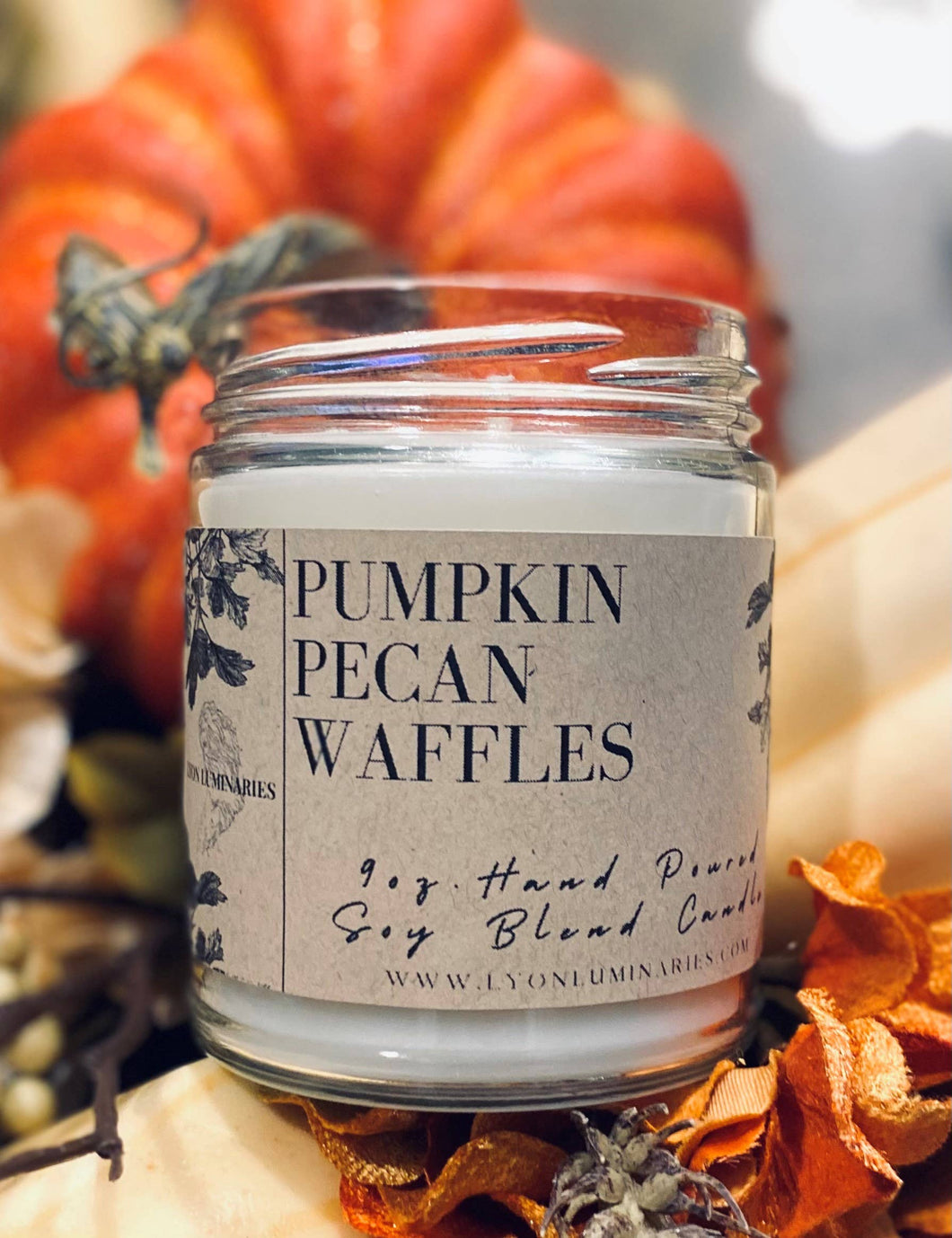 LYON Luminaries Candle Co. - Pumpkin Pecan Waffles Soy Blend Candle