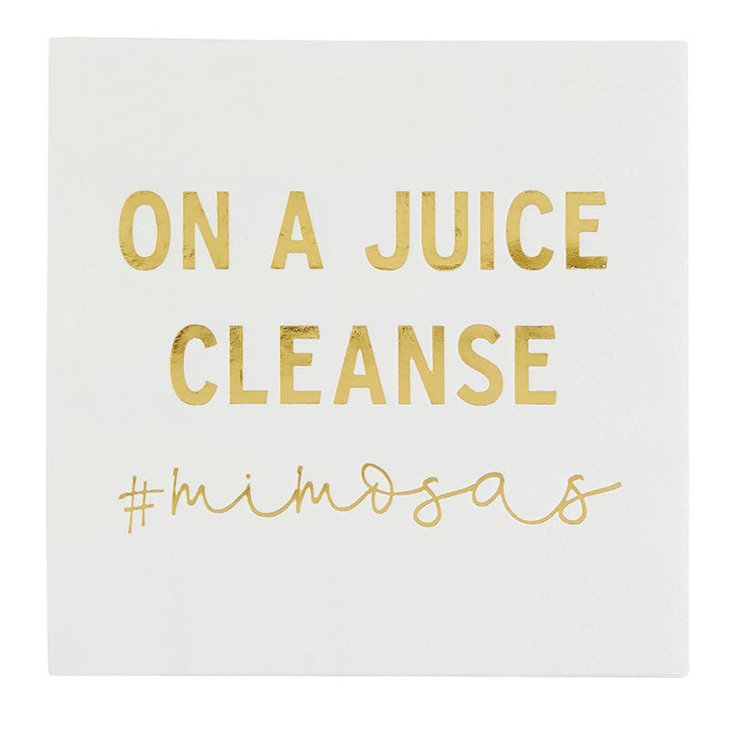 Cocktail Napkin - Juice Cleanse