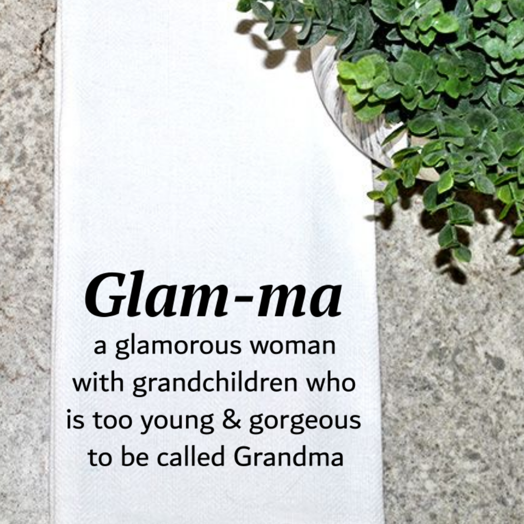 Glam-ma towel