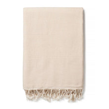 Load image into Gallery viewer, Ekin Cotton and Wool Throw Blanket
