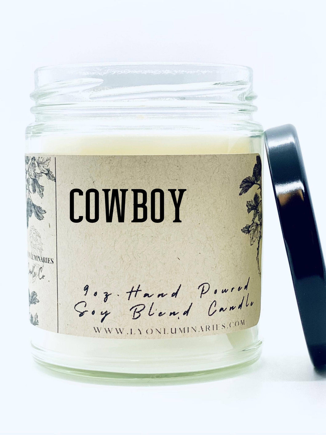 LYON Luminaries Candle Co. - Cowboy Soy Blend Candle