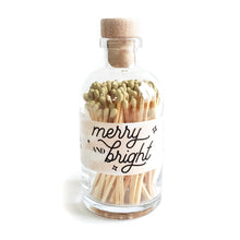 Load image into Gallery viewer, Merry &amp; Bright Vintage Apothecary Matches
