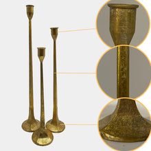 Load image into Gallery viewer, Candlestick Holders Trio
