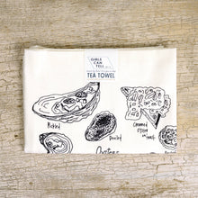 Load image into Gallery viewer, Oyster Preparations Tea Towel
